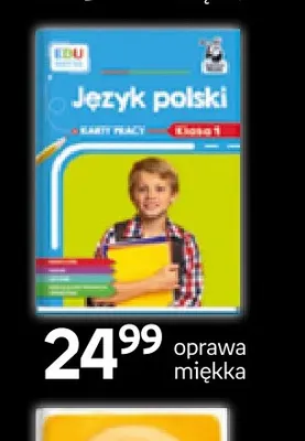Karty pracy Język polski klasa 1 Edu Wilga promocja w Empik