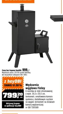 Wędzarnia węglowa Finley promocja w OBI