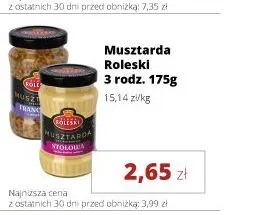 Musztarda Roleski promocja w Torimpex Toruńska Sieć Sklepów Spożywczych