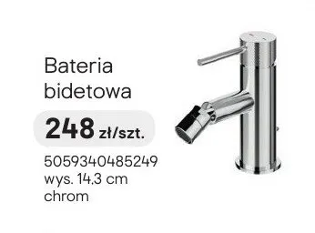 Bateria bidetowa GoodHome Owens chrom promocja w Castorama