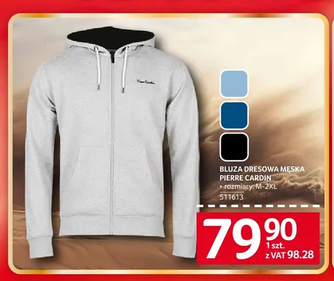 Bluza dresowa męska Pierre Cardin promocja w Selgros