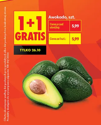Awokado promocja w Biedronka