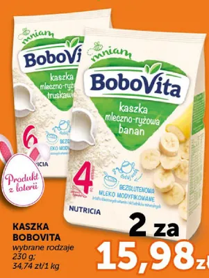 Kaszka mleczno-ryżowa wybrane rodzaje promocja w Euro Sklep