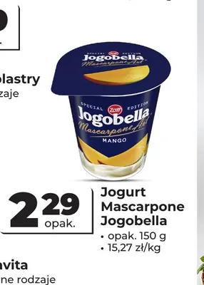 Jogurt Mascarpone Jogobella promocja w Odido