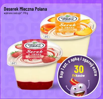 Deserek mleczna wybrane rodzaje promocja w POLOmarket