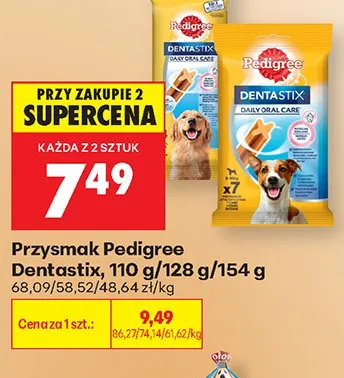 Przysmak Pedigree Dentastix 154g promocja w Biedronka