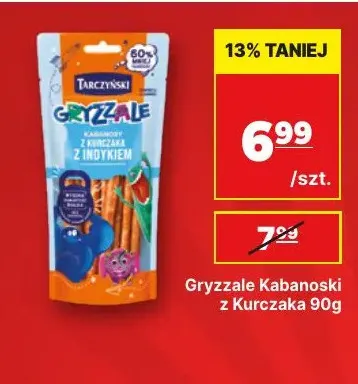 Gryzzale kabanoski z kurczaka Tarczyński promocja w API Market
