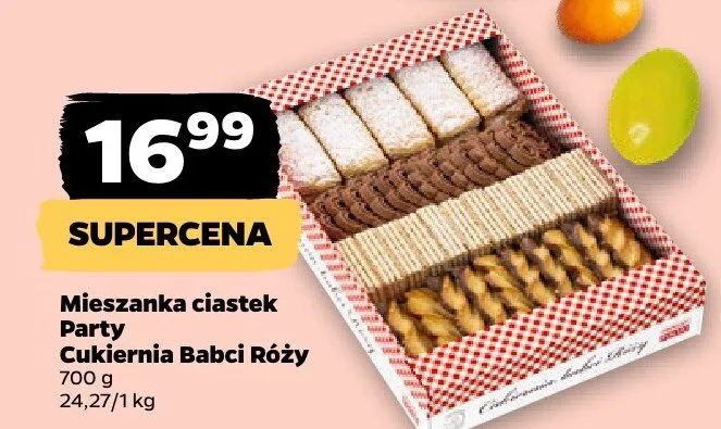 Mieszanka ciastek Party promocja w Netto