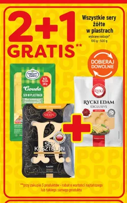 Ser Kasztelan klasyczny w plastrach Sierpc promocja w POLOmarket