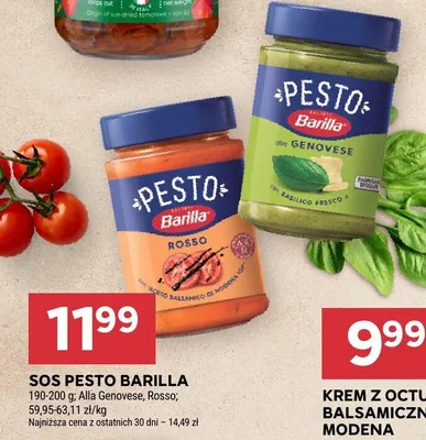 Sos pesto Barilla Alla Genovese promocja w Stokrotka