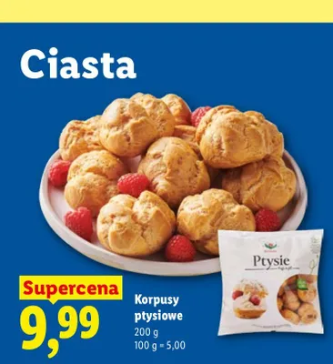 Korpusy ptysiowe promocja w Lidl