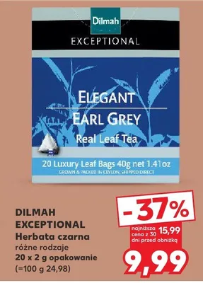 Herbata czarna różne rodzaje promocja w Kaufland