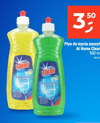 Płyn do mycia naczyń At Home Clean Lemon promocja w Dealz