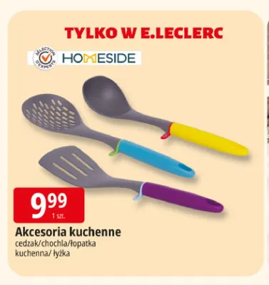 Akcesoria kuchenne chochla Homeside promocja w Leclerc