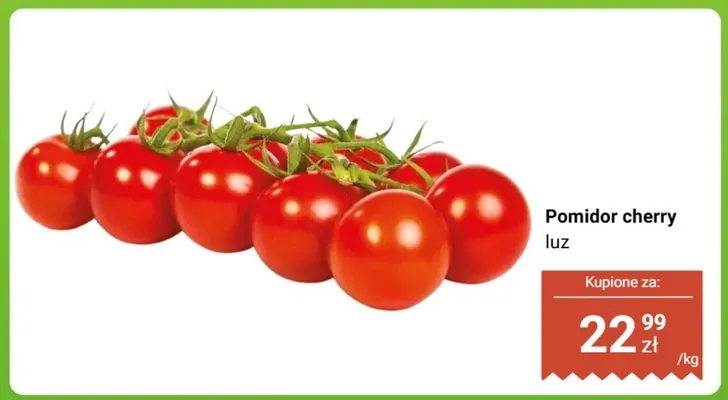 Pomidor cherry luz promocja w Dino