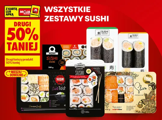 Zestaw sushi Tosh Sushi 4You promocja w Biedronka