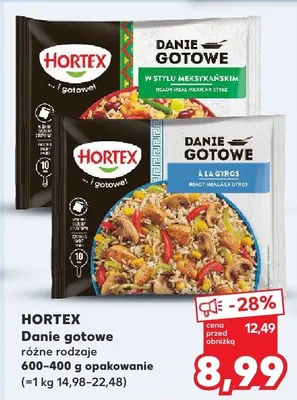 Danie gotowe różne rodzaje promocja w Kaufland