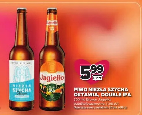 Piwo Niezła Szycha Oktawia, Double IPA promocja w Stokrotka