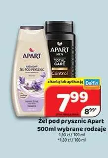 Żel pod prysznic kremowy Apart Iris Oil promocja w Delfin