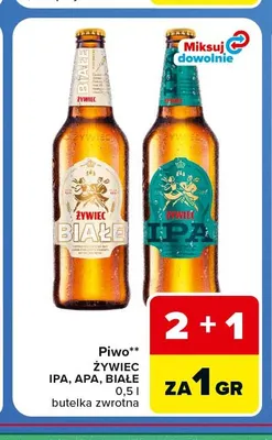 Piwo Żywiec IPA promocja w Carrefour Express