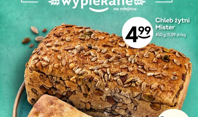 Chleb żytni Mister promocja w Żabka