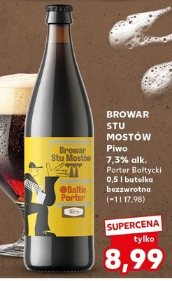Piwo porter bałtycki promocja w Kaufland