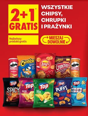 Chrupki Top Spicy chili&lime promocja w Biedronka