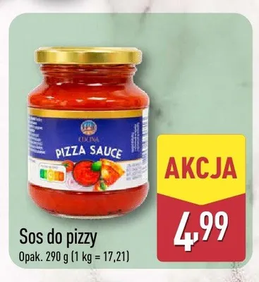 Sos do pizzy Cucina promocja w Aldi