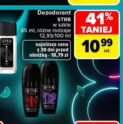 Dezodorant w szkle STR8 promocja w Carrefour