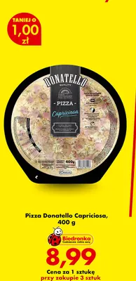 Pizza Donatello Capriciosa promocja w Biedronka