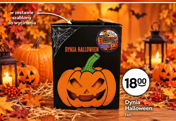 Dynia Halloween promocja w Żabka