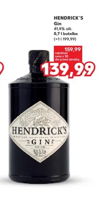 Gin Hendrick's promocja w Kaufland