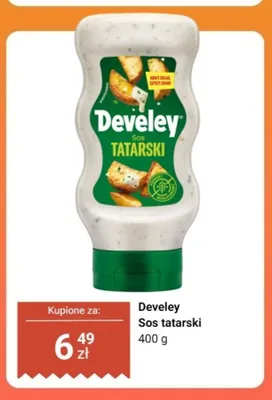 Sos tatarski Develey promocja w Dino