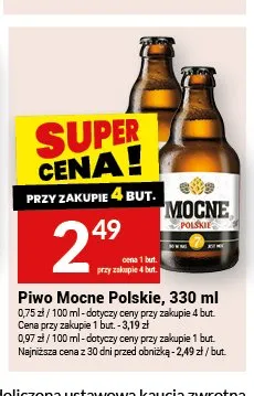 Piwo Mocne Polskie 330ml promocja w Twój Market