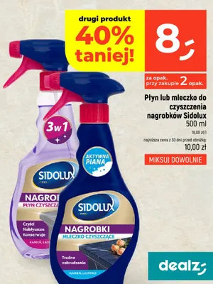 Płyn do czyszczenia nagrobków 3w1 Sidolux promocja w Dealz