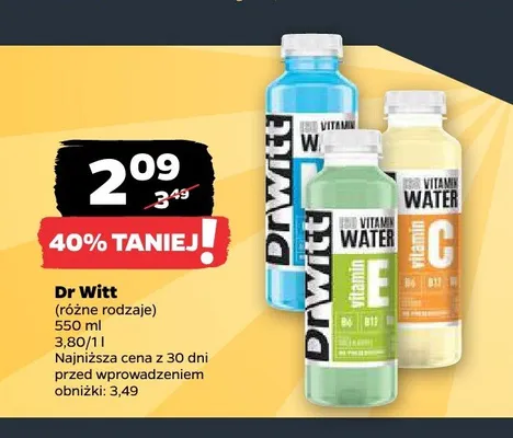 Napój Dr Witt promocja w Netto