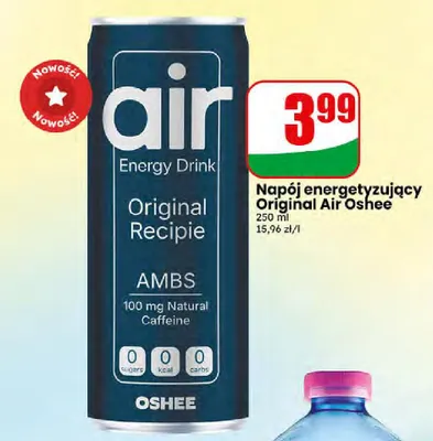 Napój energetyzujący Oshee Air Original promocja w Dino