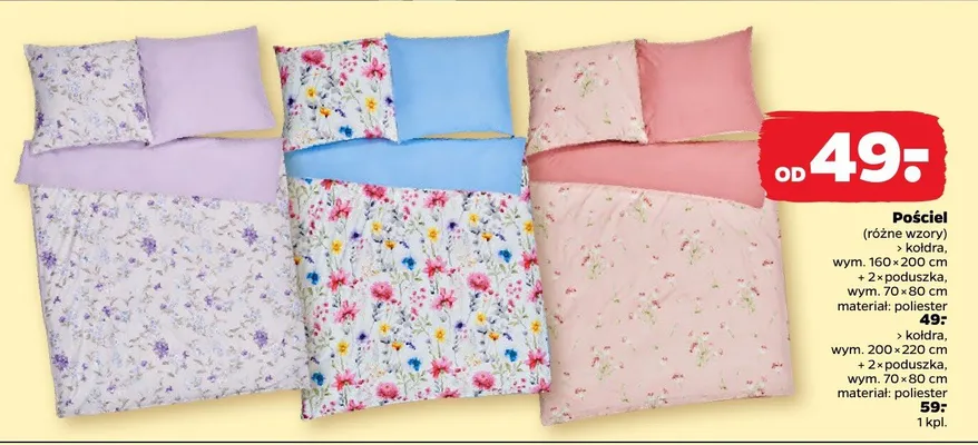 Pościel promocja w Netto