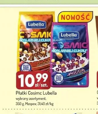 Płatki śniadaniowe Cosmic Lubella promocja w Avita
