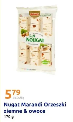 Nugat orzeszki ziemne & owoce promocja w Action