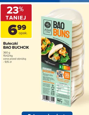 Bułeczki Bao Buchcik Asia at Home promocja w Carrefour