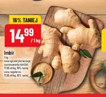 Imbir promocja w POLOmarket