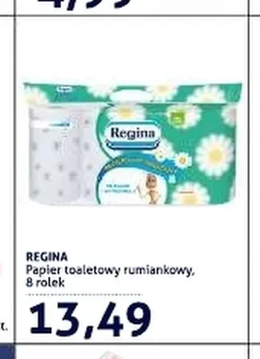 Papier toaletowy rumiankowy 8-pak Regina promocja w Blue Stop