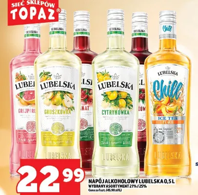 Napój alkoholowy Lubelska promocja w TOPAZ