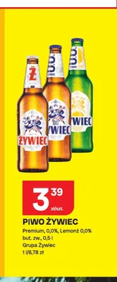 Piwo Żywiec Premium promocja w Chorten
