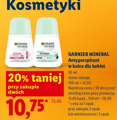 Antyperspirant w kulce dla kobiet promocja w Lidl