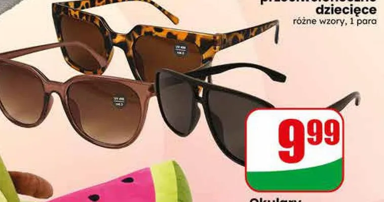 Okulary przeciwsłoneczne promocja w Dino