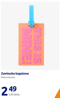 Zawieszka bagażowa promocja w Action