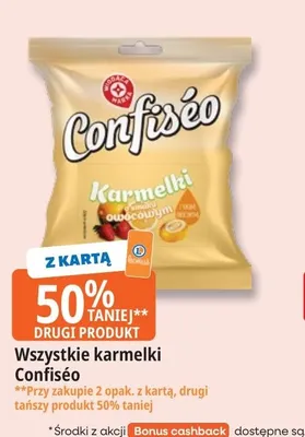 Karmelki Confiséo promocja w Leclerc