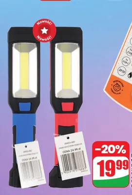 Latarka warsztatowa stojąca LED promocja w Dino